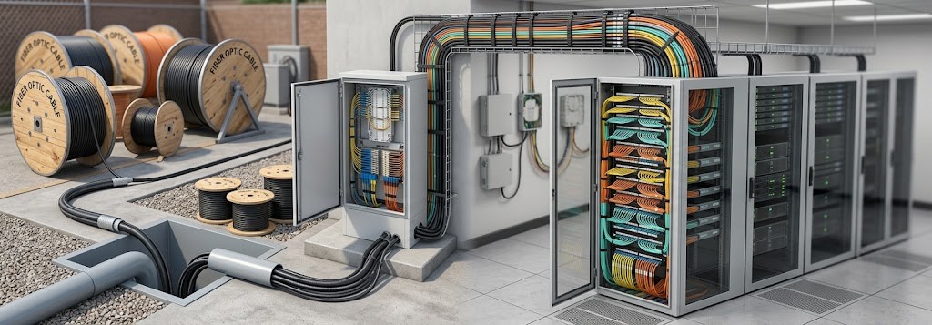 Complete Range of Indoor and Outdoor Fiber Optic Cables