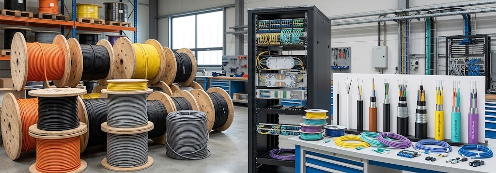 Fiber Cable Types We Supply in Dubai UAE