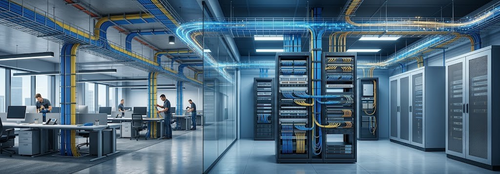 Structured Cabling for New Offices, Renovations & Upgrades