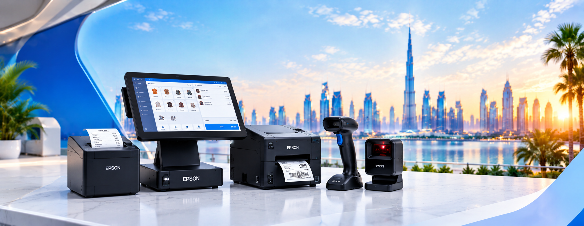 Epson POS Machines, Barcode Printers & Scanners in UAE